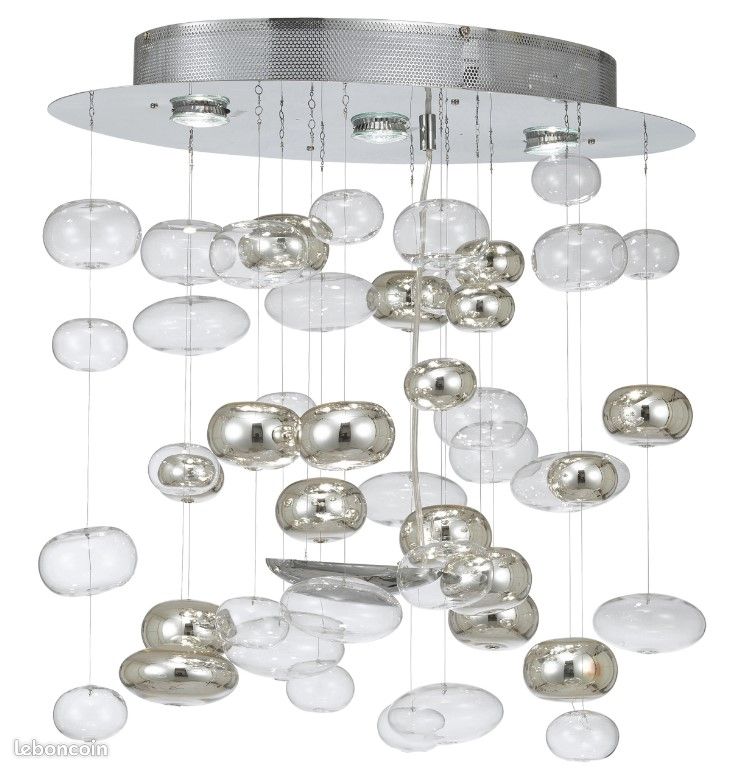 Lustre suspension bulles Sampa Helios (image 1)