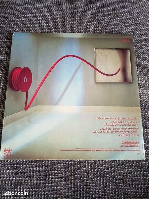 Vinyle 33t LP Album Robert Plant – Rock Pop (image 4)