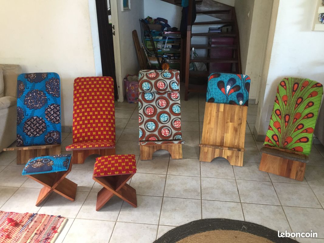 Chaises malgaches artisanales (image 1)