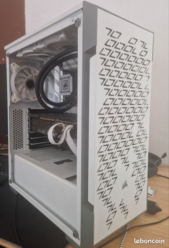 Pc Gamer Blanc(setup complet) - Ordinateurs