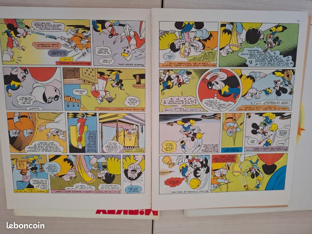 Lot 3 BD Mickey année 70 (image 7)