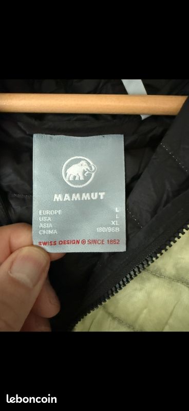 Doudoune Mammut neuve (image 2)