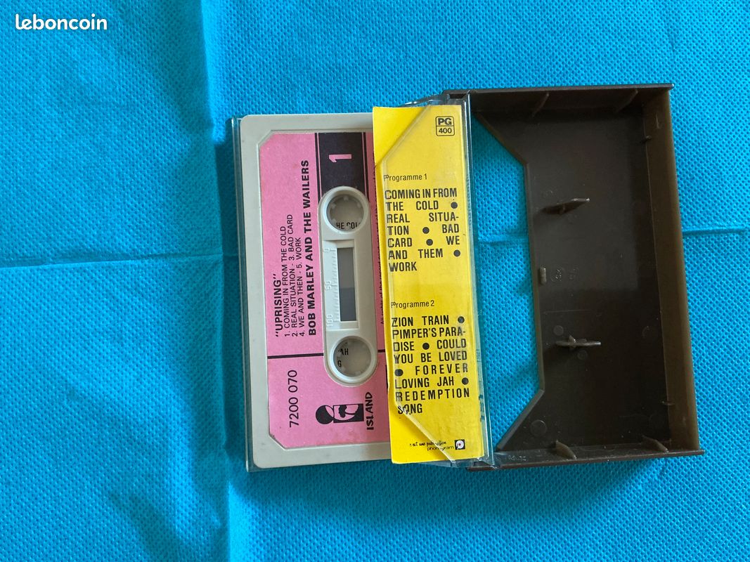 Bob Marley & The Wailers – Uprising – Cassette Audio 🎧 (image 2)