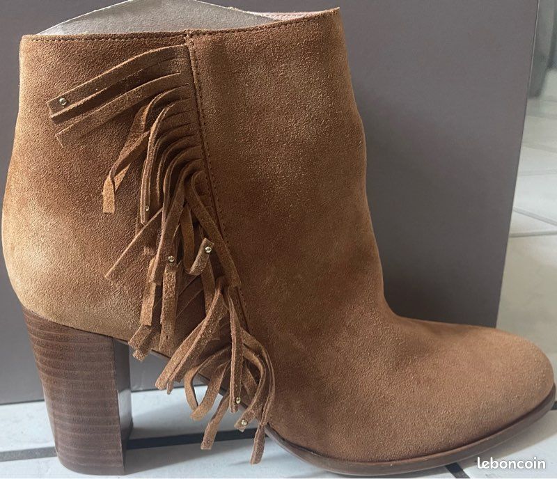 Santiag Bottes Sale Bottines Bottes Marron San Marina Bottines San