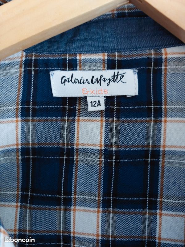 Chemise garçon 12 ans (image 3)