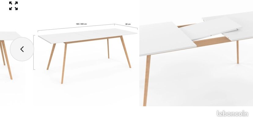 Table et chaise (image 1)