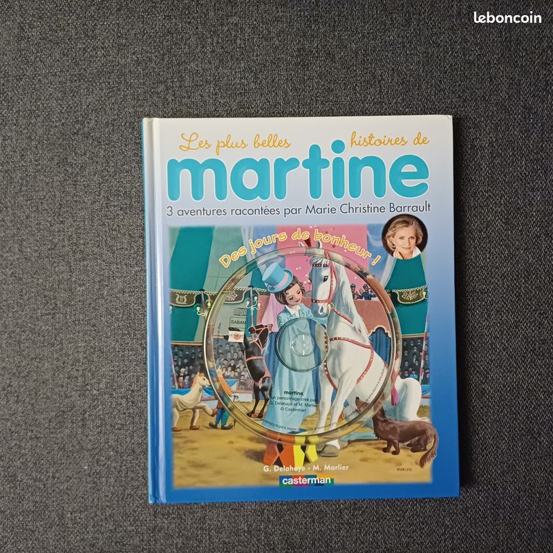 Livre audio 3 histoires de Martine (image 1)
