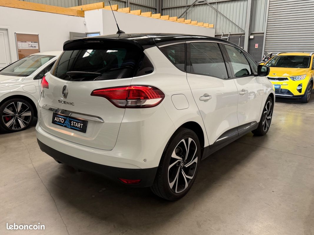 Renault SCÉNIC IV Intens 1.6 DCI 130 / CARPLAY FILAIRE / CAMERA RECUL / RADARS AV AR / GRAND ECRAN / KEYLESS /ROUE DE SECOURS GALETTE (image 7)