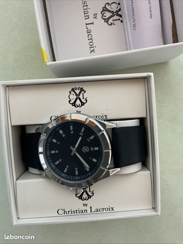Montre Christian Lacroix Watch - Noir (image 2)