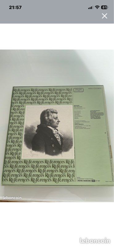 Coffret 3 vinyles Don Giovanni Mozart (image 2)