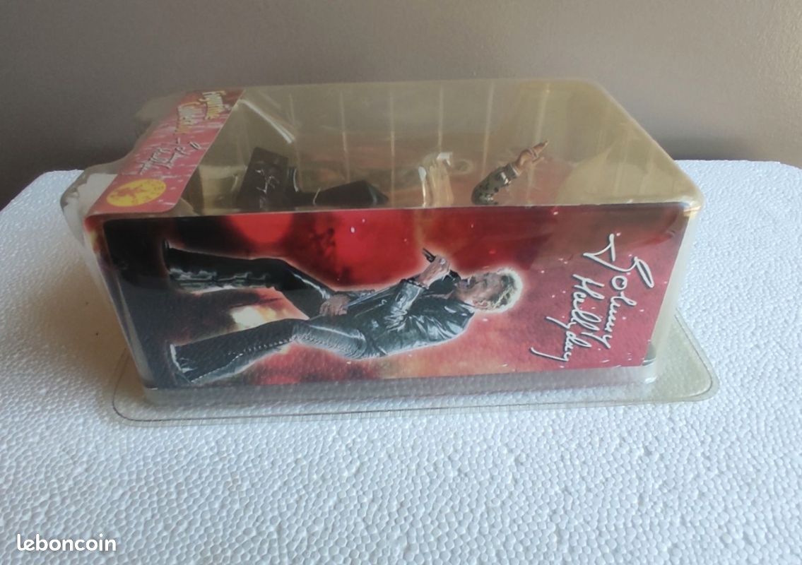 Figurine Collection Johnny Hallyday N°7 - Résine Alteys Avec Livret 28 Pages NEUF