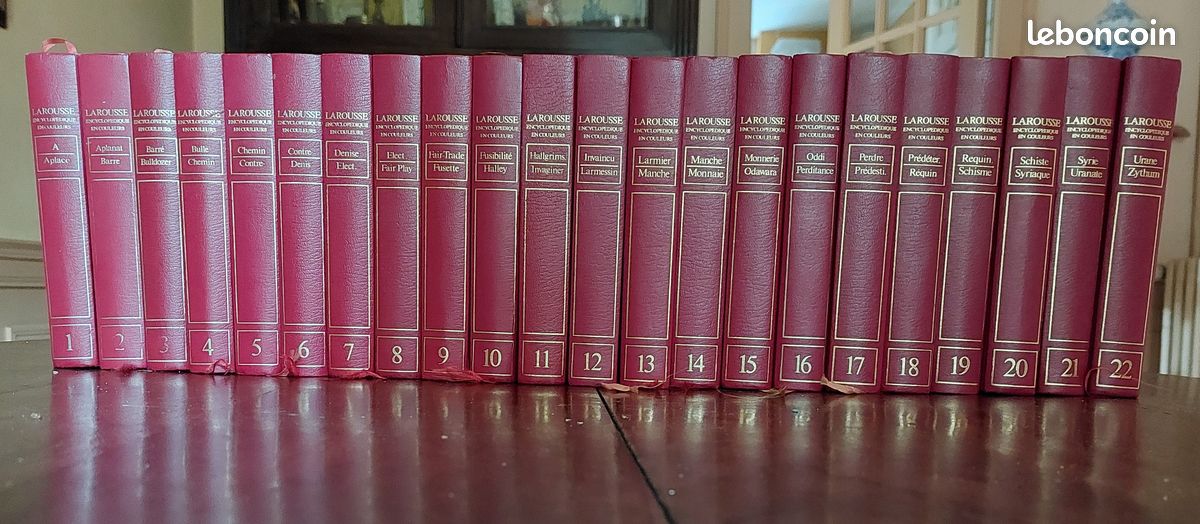 Encyclopédie couleurs Larousse 22 volumes (image 1)