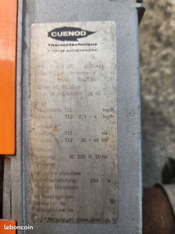 Brûleur pour chaudière fioul (image 2)
