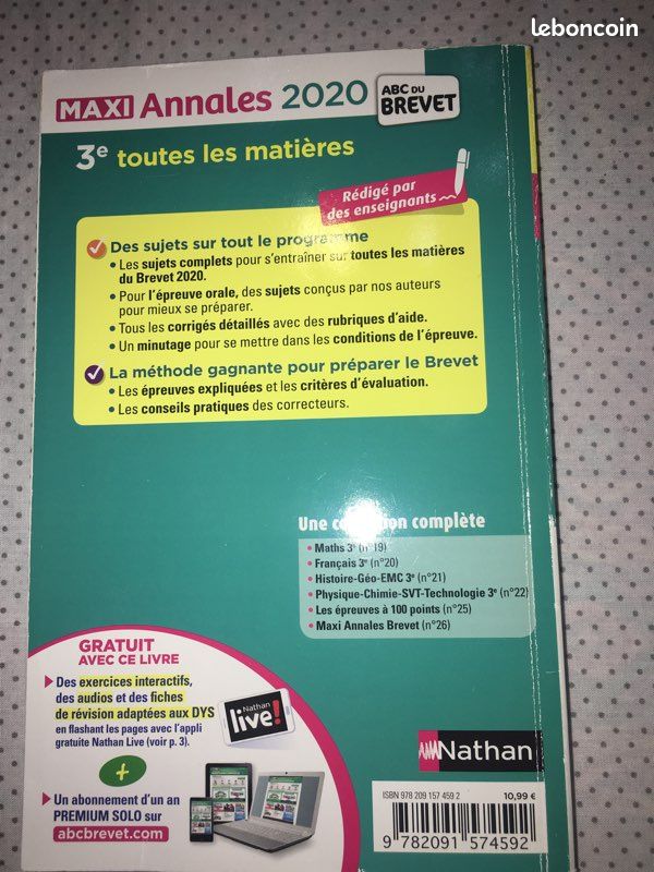 Brevet maxi annales (image 3)
