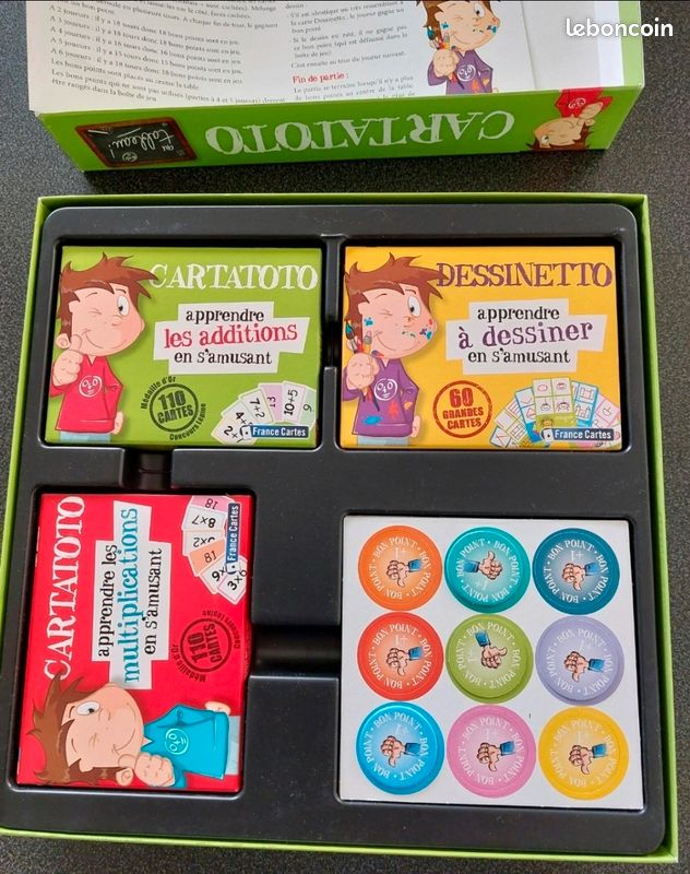 Apprendre les multiplications avec les cartes Tam Tam - Papa positive