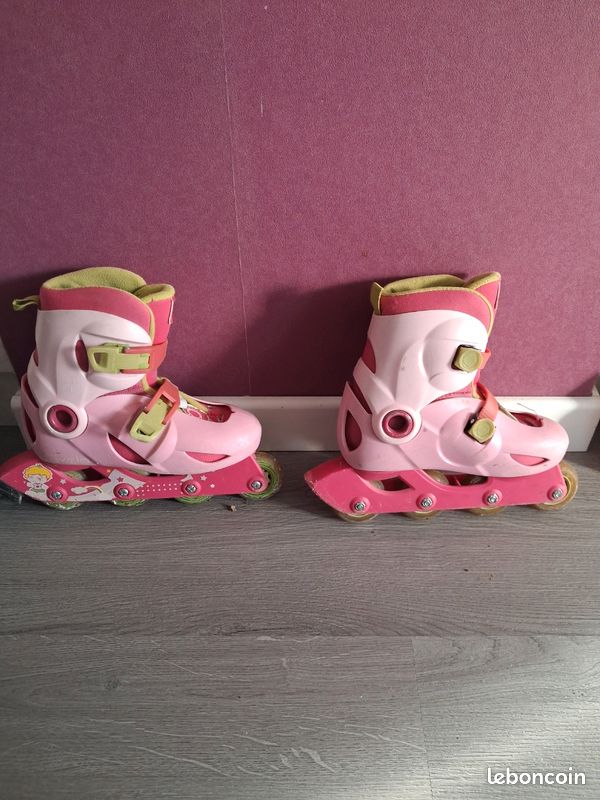 Rollers fille decathlon taille 32/34 (image 1)
