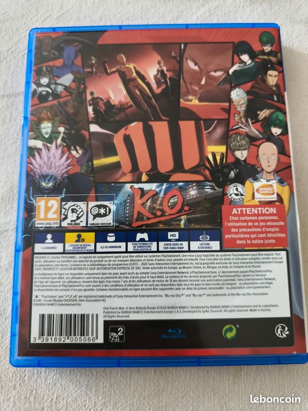 One punch man ps4 (image 2)