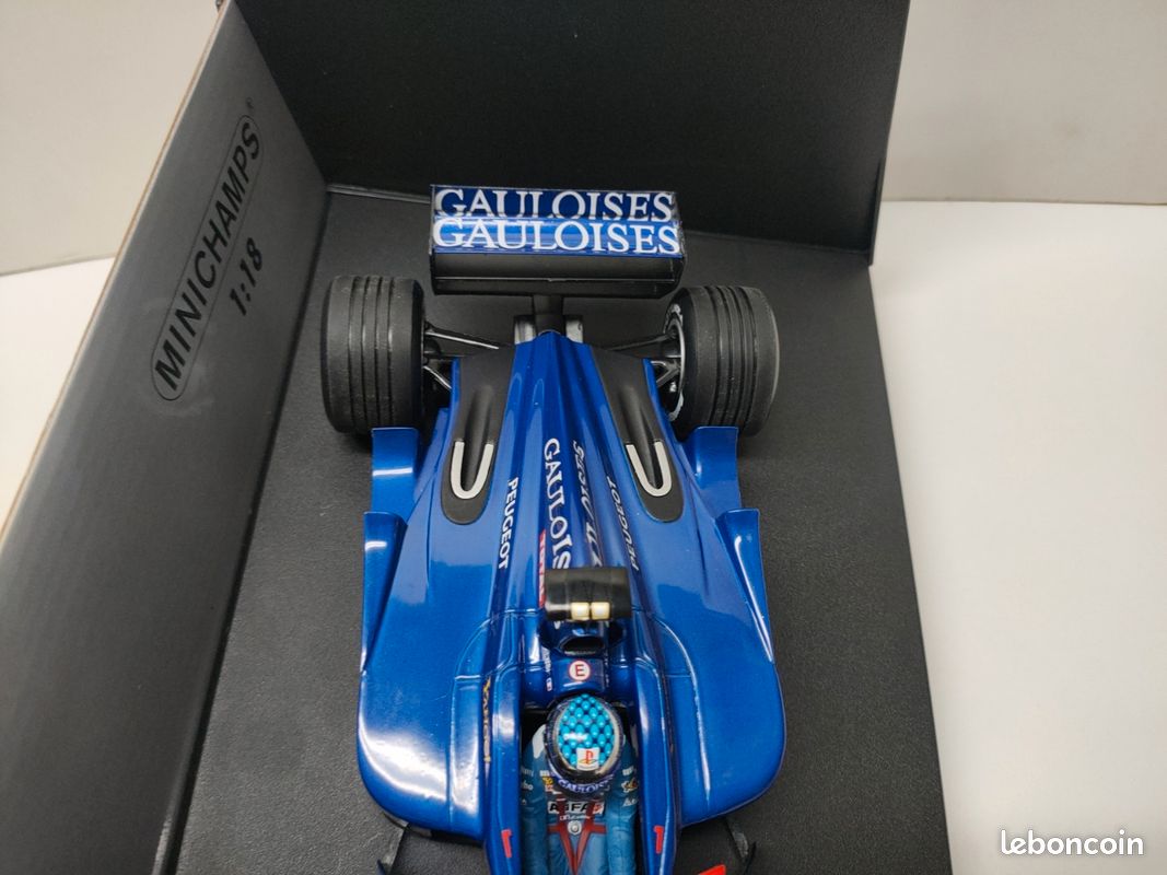 Minichamps 1:18 J. Alesi Prost Peugeot AP03 #14 Formule 1 2000 CK919642 modèle voiture CK919642