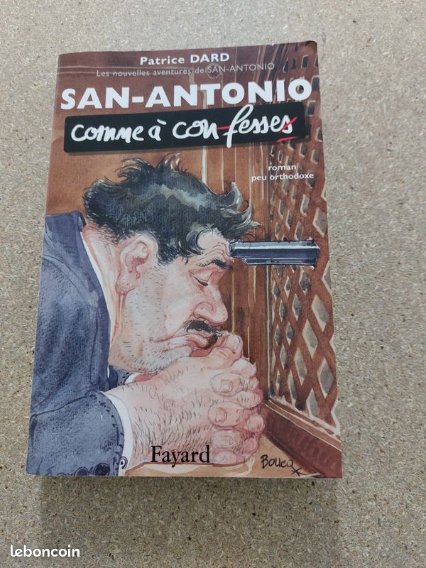 SAN-ANTONIO comme à con fesses (image 1)