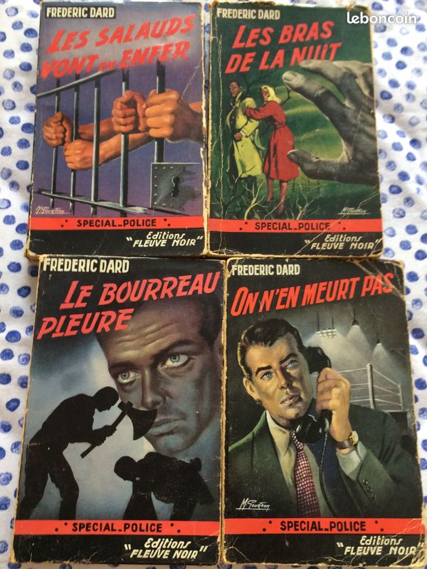 Lot de 4 frederic dard (image 1)
