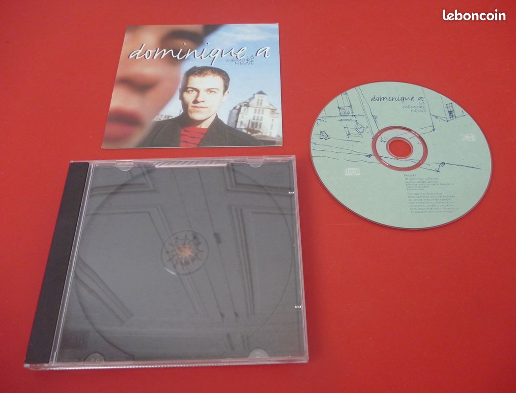 DOMINIQUE A La mémoire neuve Album 12 titres musique française - CD C. NEUF (image 2)