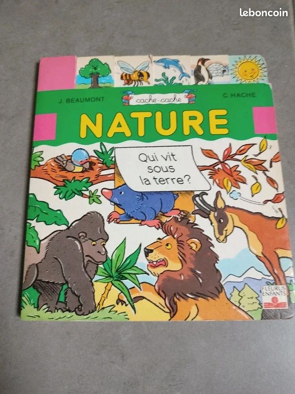 Livre cartonné La Nature (image 1)