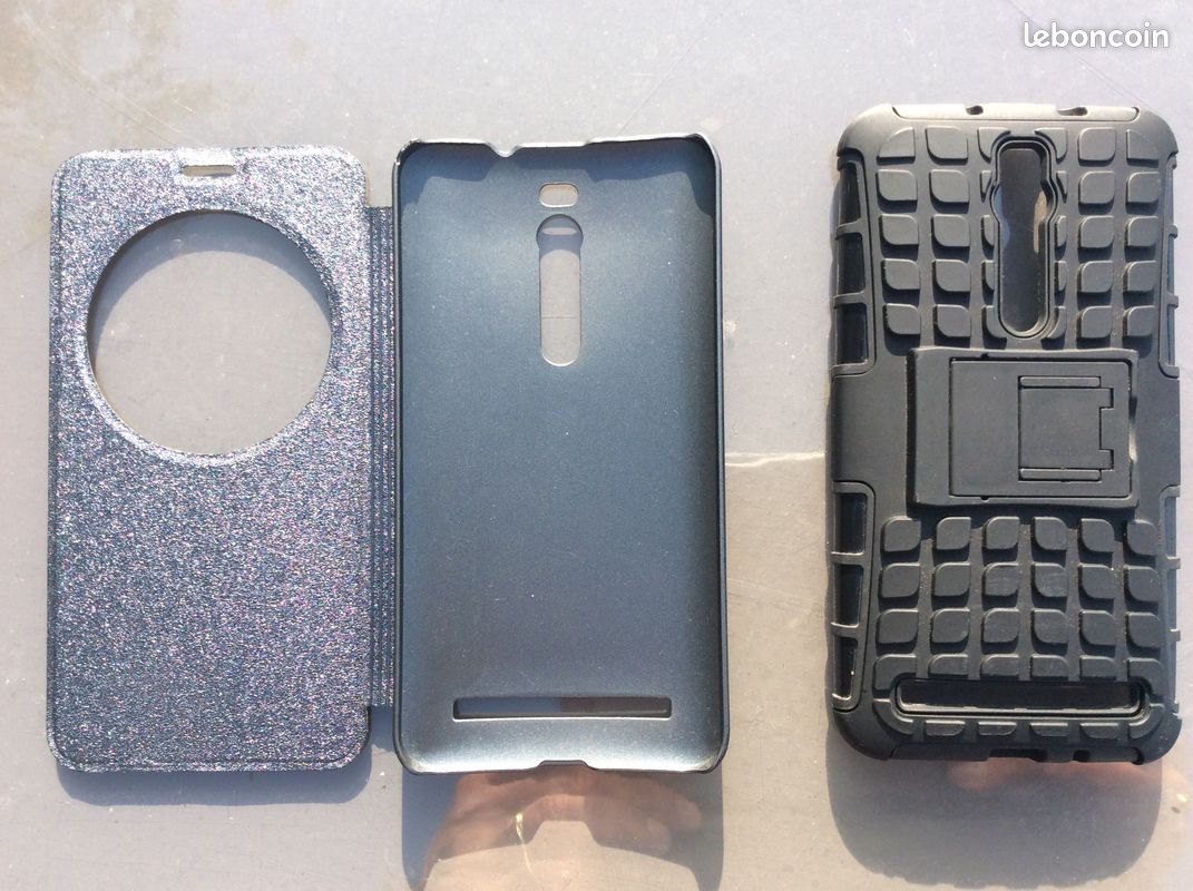 2 Coques et verre trempé ASUS ZenFone2 ZE551ML (image 2)