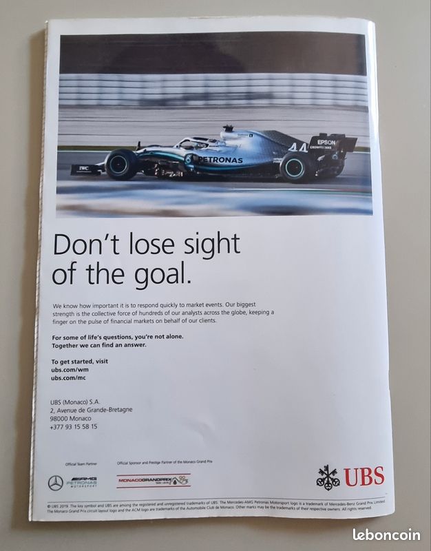FORMULA 1 GRAND Prix De Monaco 2023 Golden Rush New Official Post Card EUR 8,00 - FR