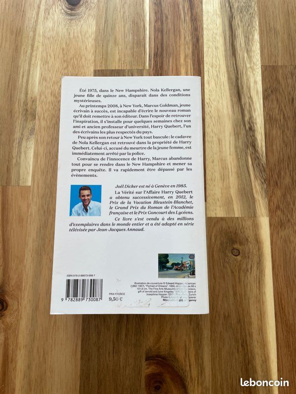 La vérité sur l’Affaire Harry Quebert de Joël Dicker tbe (image 2)