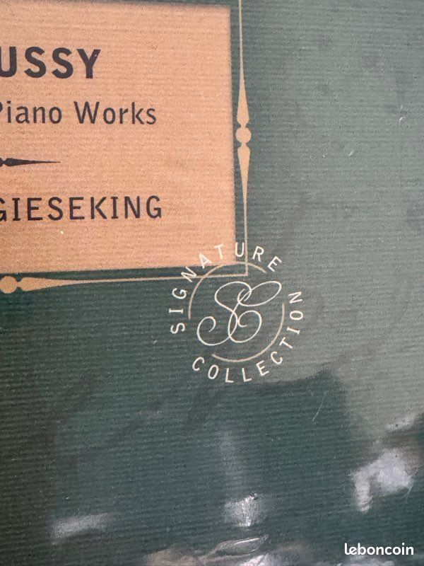PERLE ULTRA RARE:đ Claude Debussy - Walter Gieseking Complete Solo Piano Music - SACD audiophile edition (image 3)
