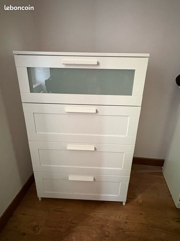 Commode IKEA BRIMNES - 4 tiroirs (image 1)