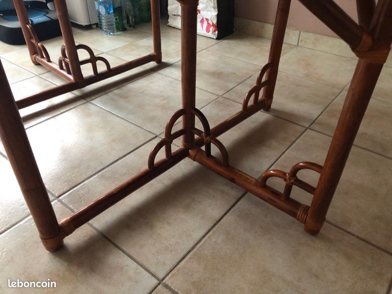 Table ronde bois (image 7)