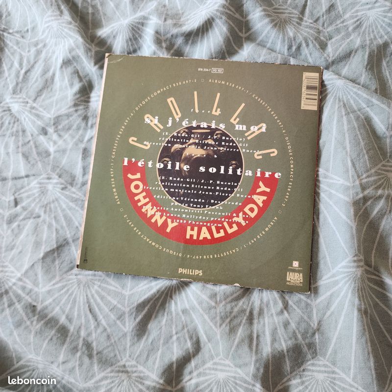 Johnny Hallyday - si j'étais moi - 45T (image 2)