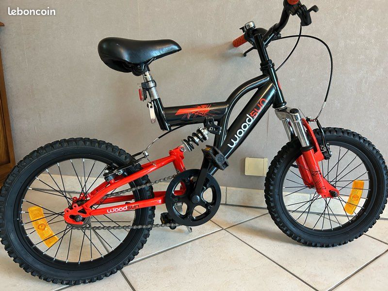 Vélo électrique Velo Fille 16 Pouces King Jouet Velo 16 Pouces