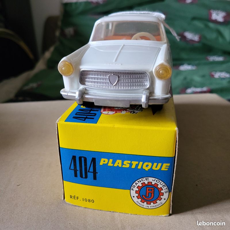 France Jouet 404 Peugeot Électrique - Plastique, Boîte D'origine, L 21 Cm