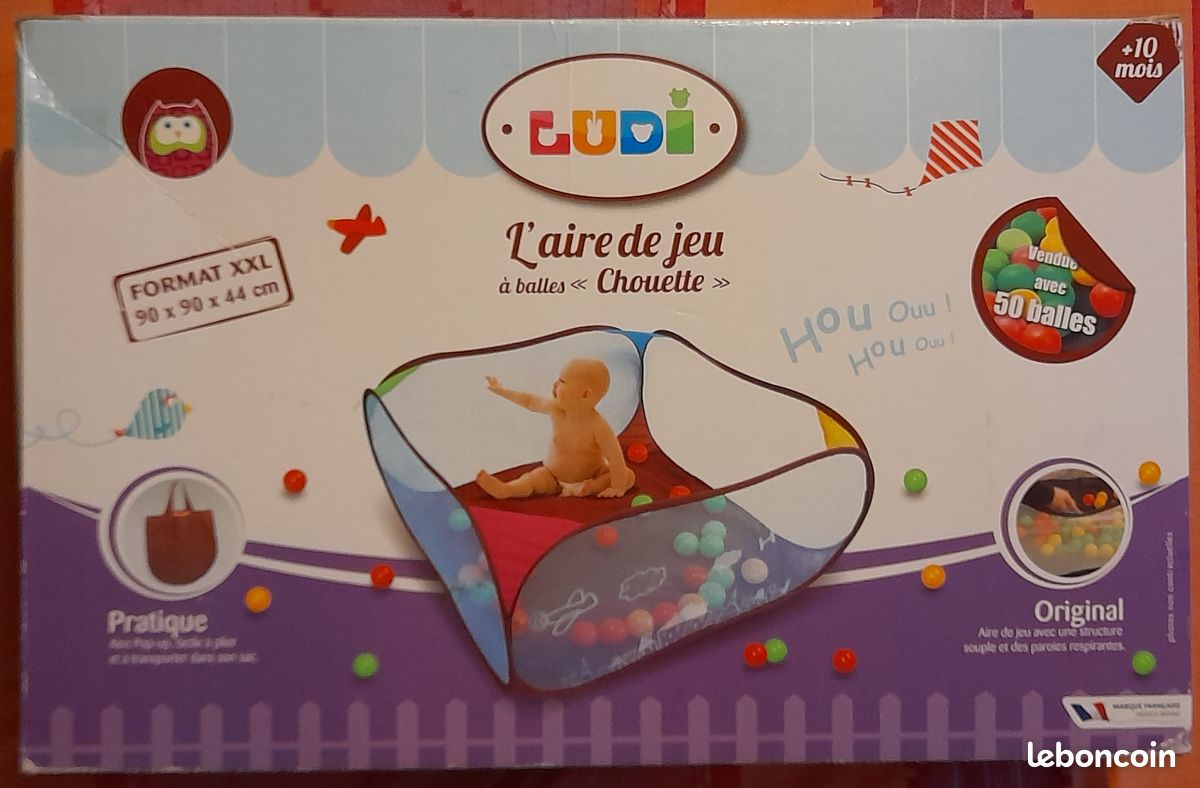 Aire de jeu à balles Chouette Ludi (image 1)