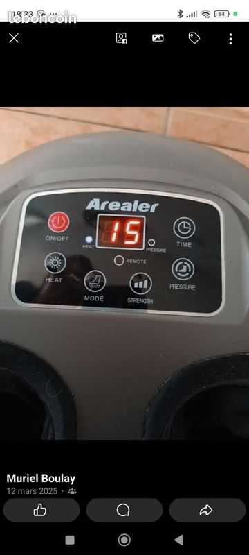 Appareil de massage pour les pieds (image 1)