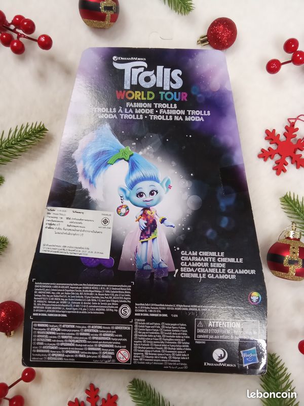 Coffret neuf Les Trolls poupée Chenille (image 2)