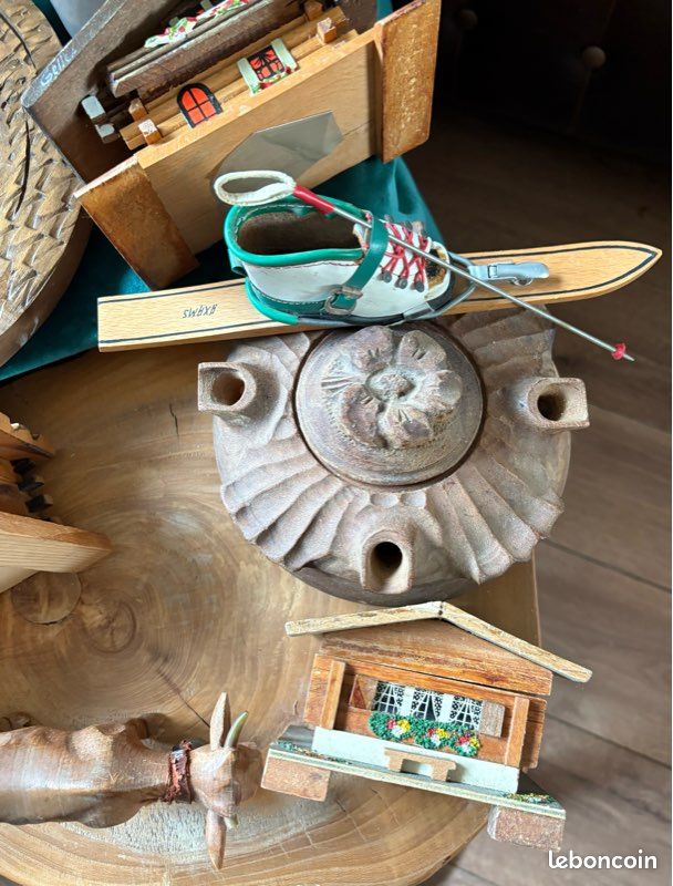 LUGE TRAINEAU EN bois du début années 1960 EUR 130,00 - FR