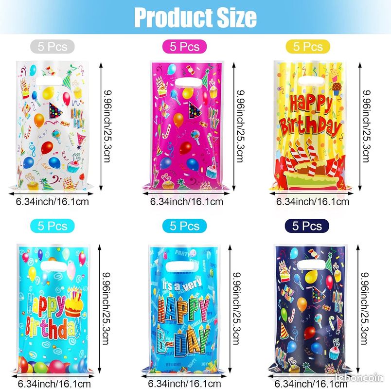 WAKSOX Lot De 43 Petits Cadeaux D'Anniversaire – Jouets à Presser, Spinners, Puzzles, Bracelets – Sacs Goodies, Prix Scolaires, Fêtes