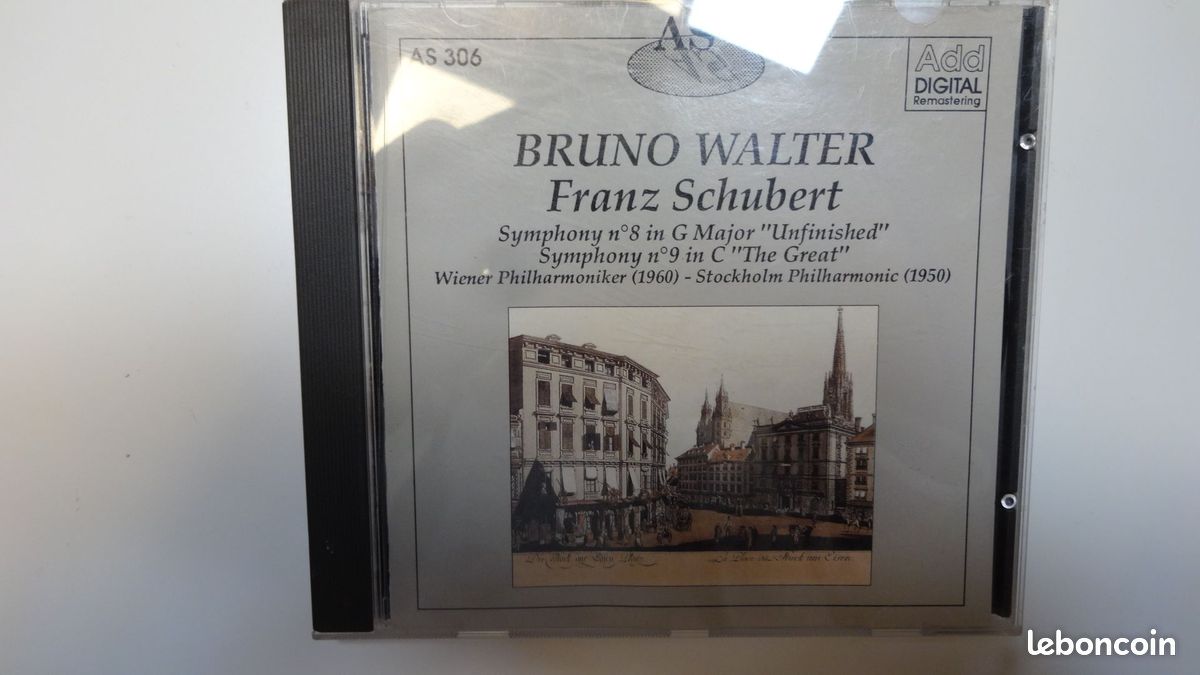 Cd classique Schubert Symphonies 8 et 9 (image 1)
