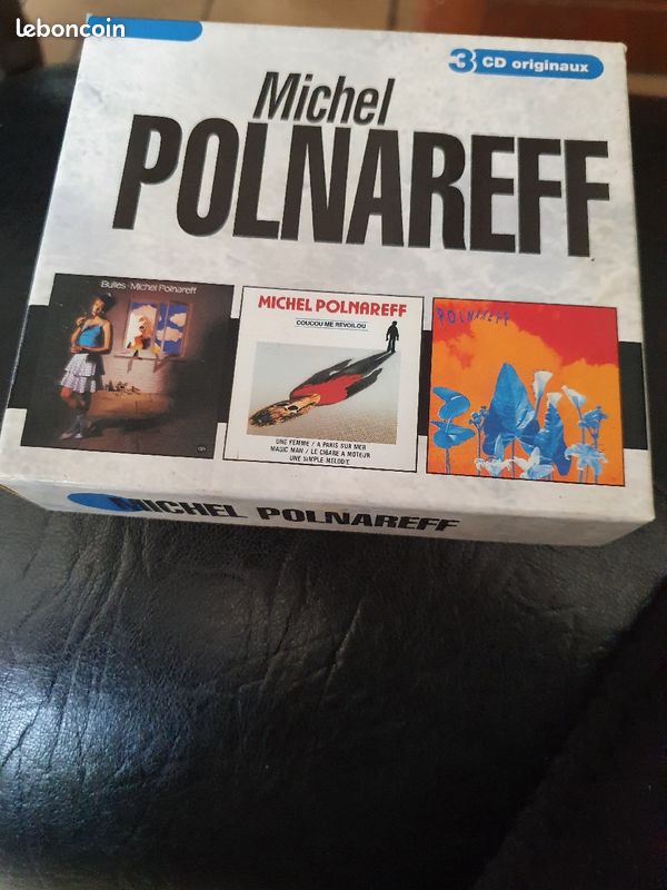 Coffret 3 CD Originaux de Michel Polnareff : (image 1)
