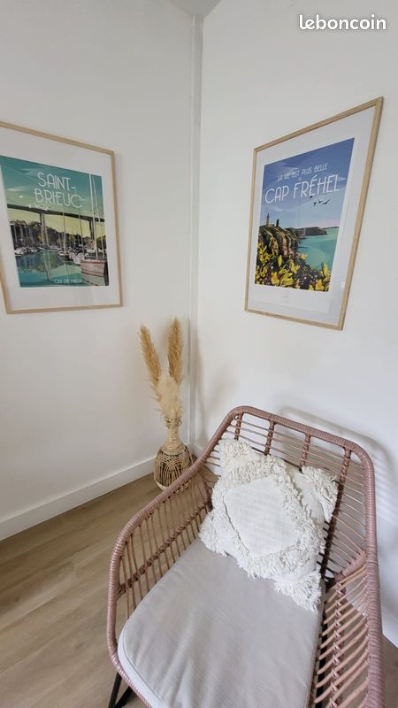 Grand appartement 3 chambres - location saisonnière - Lieu idéal sur St Brieuc (image 2)