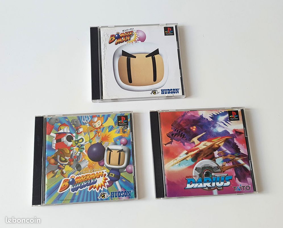 Lot de 45 jeux et démo PS1 PAL loose - Jeux vidéo