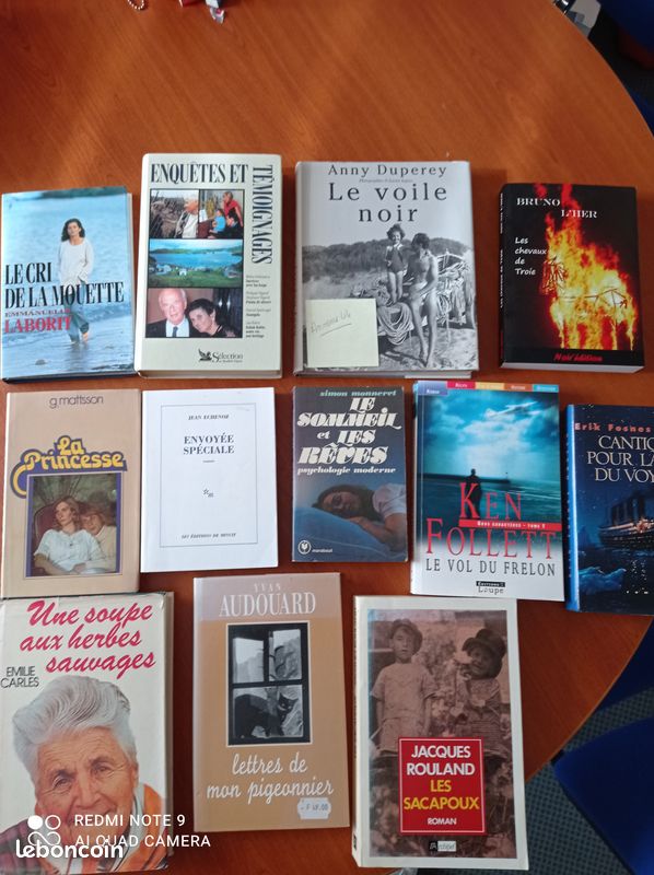 Livres divers (image 1)