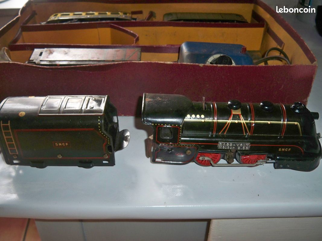 GRAND COFFRET train JEP 59 échelle O RESEAU ACCESSOIRES EUR 800,00