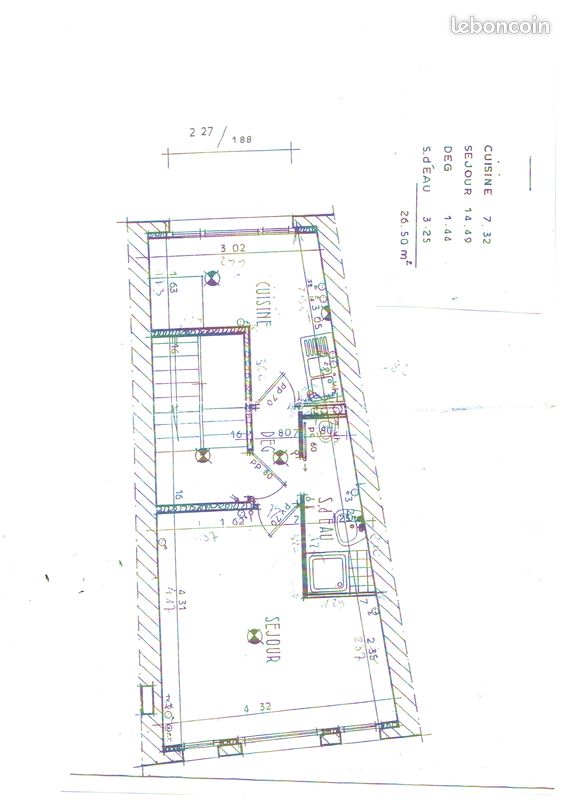 Appartement 2 pièces 25 m² · à Rennes · 25 m² · 540 €