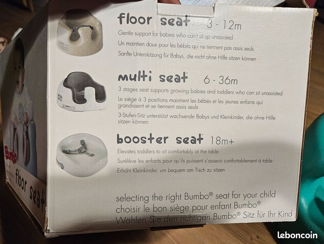 Siège bumbo seat floor 3-12 mois (image 4)