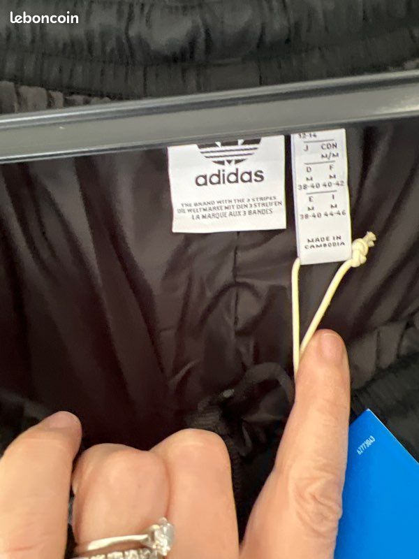 Pantalon de survêtement Adidas noir – (image 5)
