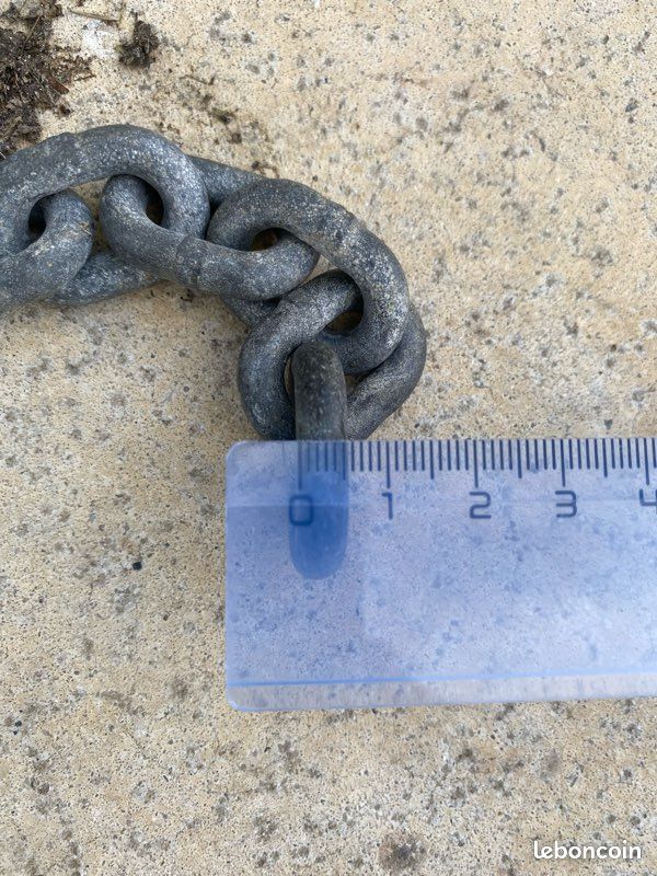 Osculati Chaîne galvanisée calibrée 14 mm x 50 m OSC-01.373.14-050 - Comptoir Nautique